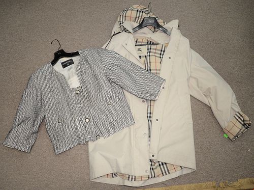 TWO JACKETS TO INCLUDE CHANEL ALONG