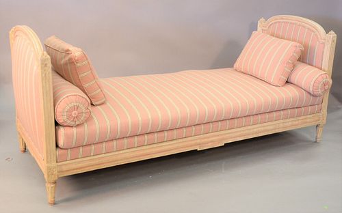 LOUIS XVI STYLE DAYBED WITH BOLSTER 37b3e1