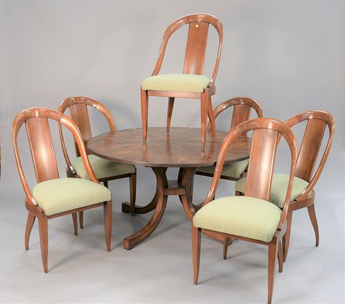 SEVEN PIECE DINING SET TO INCLUDE 37b49e