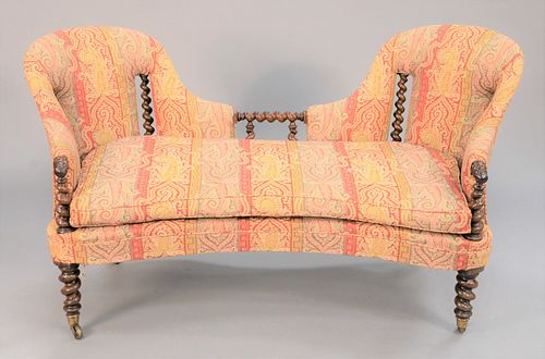 VICTORIAN HUNZINGER UPHOLSTERED