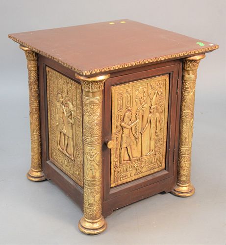 EGYPTIAN STYLE LOW CABINET HAVING 37b54a