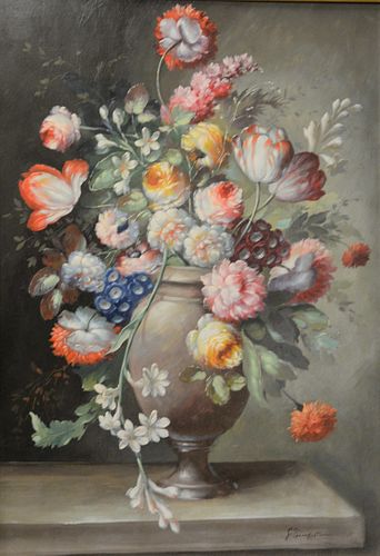 STILL LIFE OF BOUQUET OF FLOWERS IN