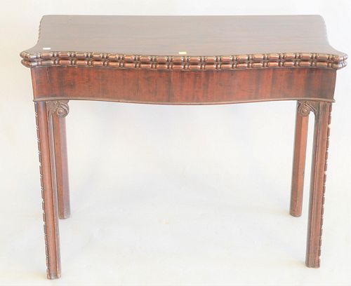 CHIPPENDALE STYLE MAHOGANY GAME 37b60f