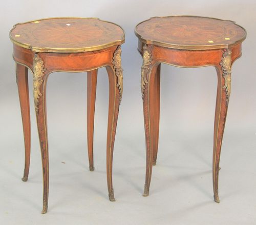PAIR LOUIS XV STYLE STANDS WITH