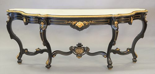 LOUIS XV STYLE MARBLE TOP SERVER