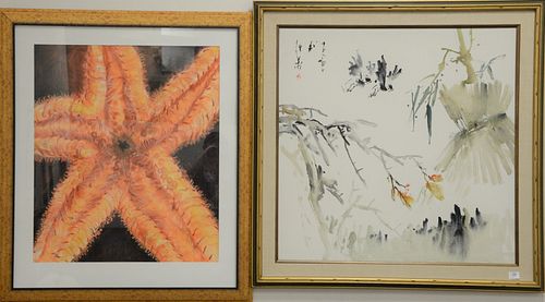 GROUP OF FOUR FRAMED PIECES TO 37b711