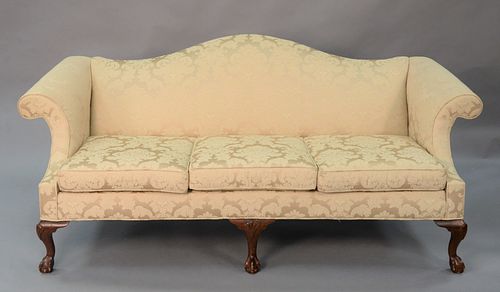 ETHAN ALLEN CHIPPENDALE-STYLE SOFA,