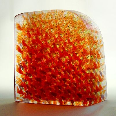 EMMA VARGA RED ORANGE FIREBUSHSigned  37b7a9