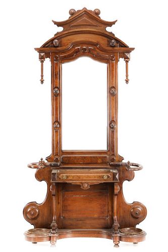1860-1890S ROCOCO STYLE CARVED WOOD