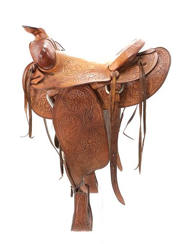 CARVED CHEYENNE ROLL WESTERN COWBOY 37b8a3