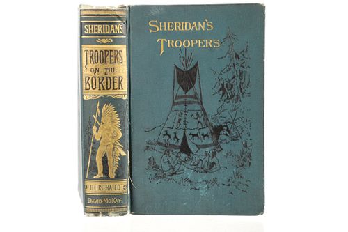 1885 "SHERIDAN'S TROOPERS" BY DE.