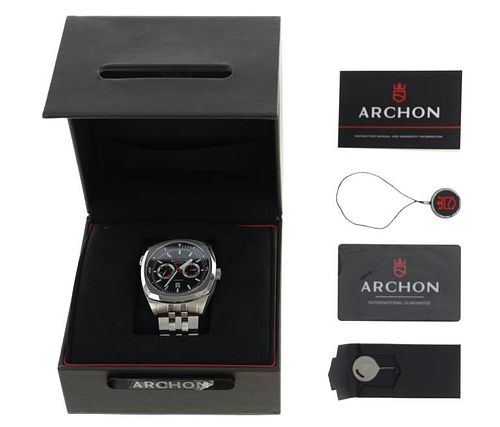 ARCHON SEALINER 3 HAND DAY DATE 37b8cd