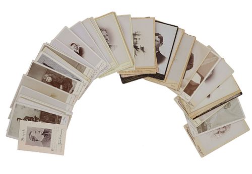 VINTAGE CABINET CARDS BOZEMAN,