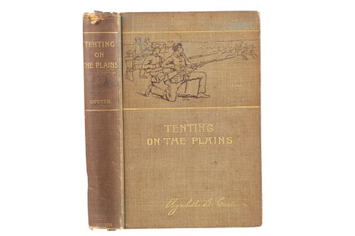 1895 "TENTING ON THE PLAINS" BY