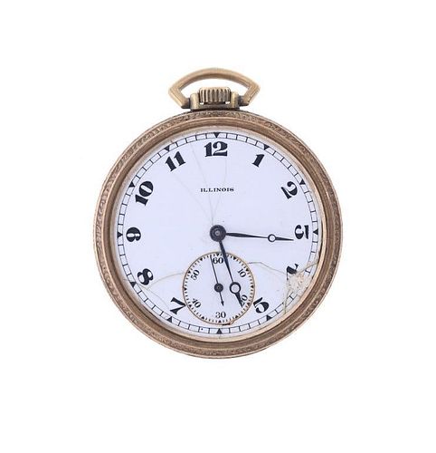 1916 ILLINOIS WATCH CO. GRADE 404 POCKET