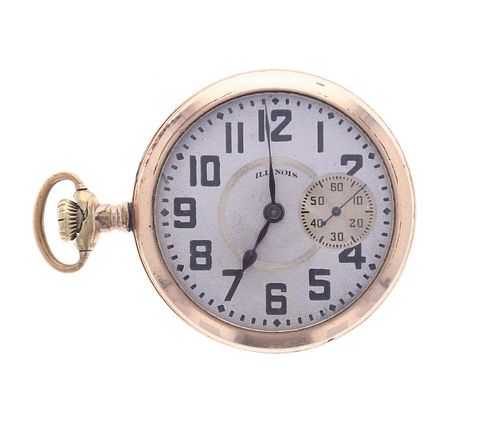 1921 ILLINOIS GRADE 305 POCKET WATCH