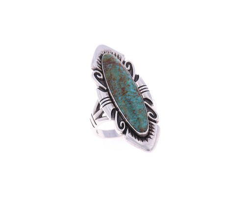 NAVAJO STERLING SILVER CRIPPLE