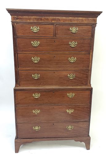 ANTIQUE ENGLISH GEORGIAN MAHOGANY