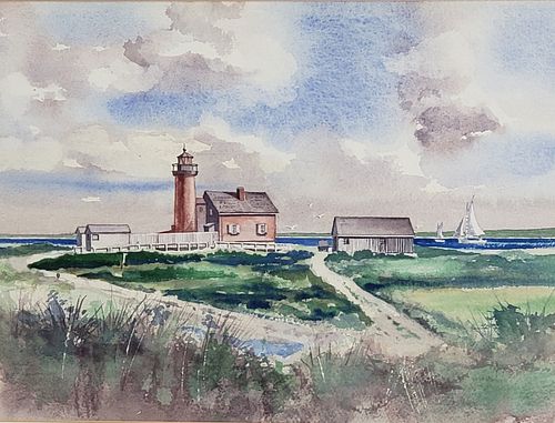 VINTAGE WATERCOLOR "EARLY BRANT