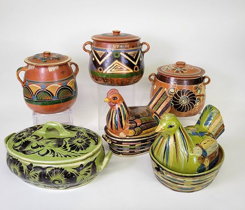 COLLECTION OF VINTAGE 1940S MEXICAN 37ba94