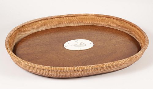 MICHAEL KANE NANTUCKET OVAL BASKET