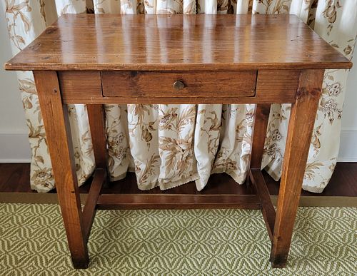 RUSTIC PINEWOOD DRESSING TABLE  37bb99