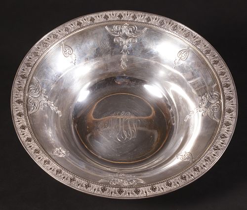 STERLING SILVER ENGRAVED BOWLSterling 37bbb3