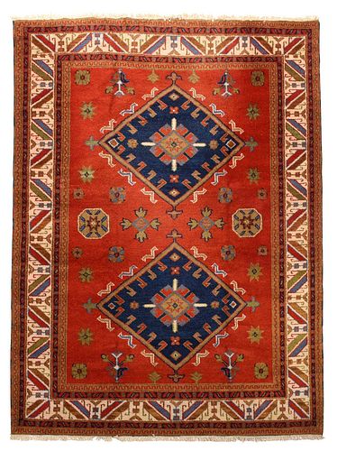 PERSIAN RUG20th century two blue 37bc0a