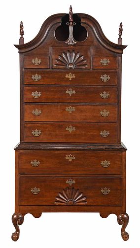 RARE CONNECTICUT CHIPPENDALE CHEST