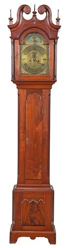 AMERICAN CHIPPENDALE WALNUT TALL