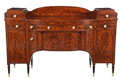 FINE NEW YORK FEDERAL FIGURED MAHOGANY 37bc86