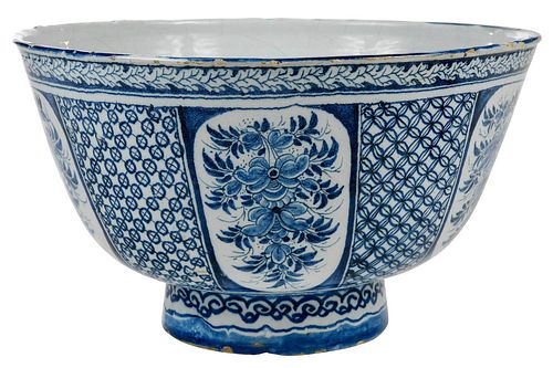 ENGLISH DELFTWARE BLUE AND WHITE