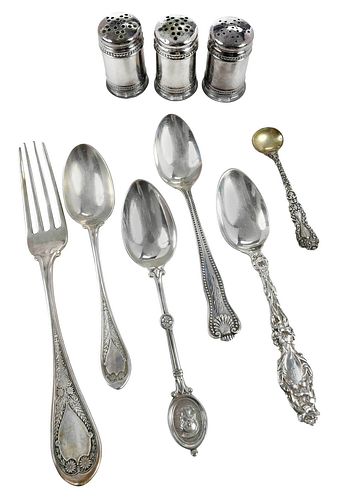 32 PIECES STERLING FLATWAREAmerican  37bd27