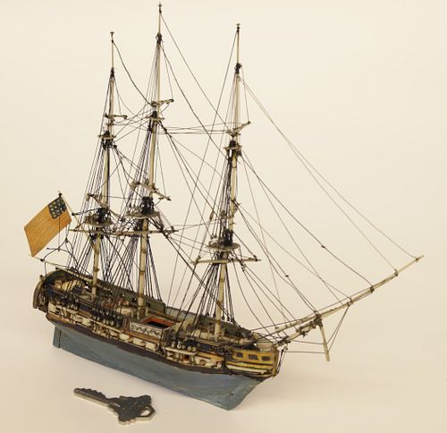 PRISONER OF WAR MINIATURE TWO DECKER