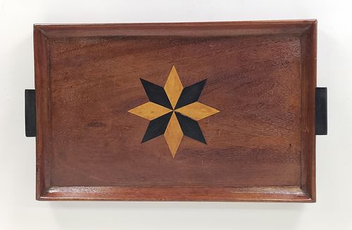 ANTIQUE SAILOR MADE STAR INLAID