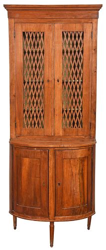 NEOCLASSICAL WALNUT GRILLE DOOR