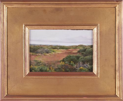 LORI ZUMMO NANTUCKET OIL ON MASONITE 37c0ad