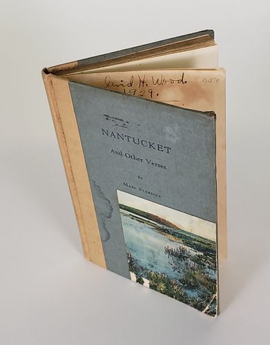 BOOK: MARY STARBUCK SIGNED "NANTUCKET