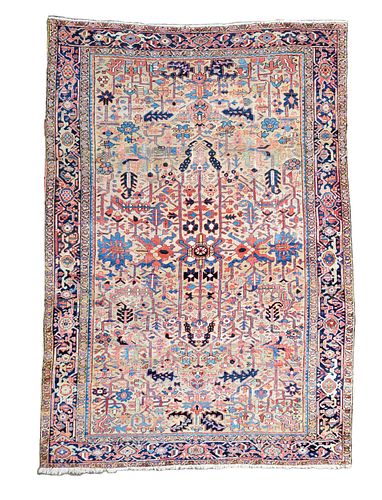 ANTIQUE PERSIAN HAND KNOTTED WOOL 37c0f4