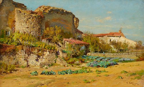 ALFRED RENAUDIN GARDEN RUINS 37e89b