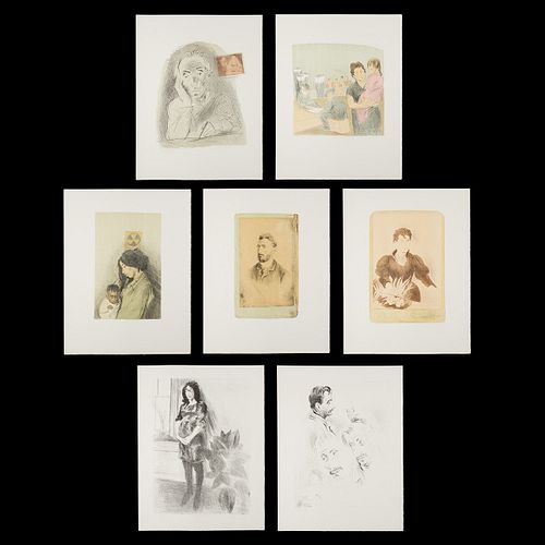 7 RAPHAEL SOYER MEMORIES PORTFOLIO