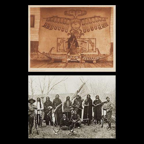 2 PHOTOS OF NATIVE AMERICANS  37e8d5