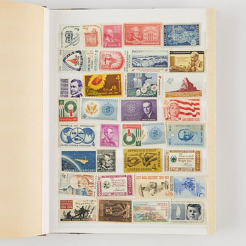 GROUP OF 20TH CENTURY STAMPS IN
