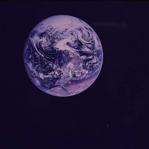 70MM ORIG. NASA TRANSPARENCY BLUE MARBLE