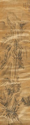 WANG LIANKUI SCROLL PAINTING AFTER 37ea02