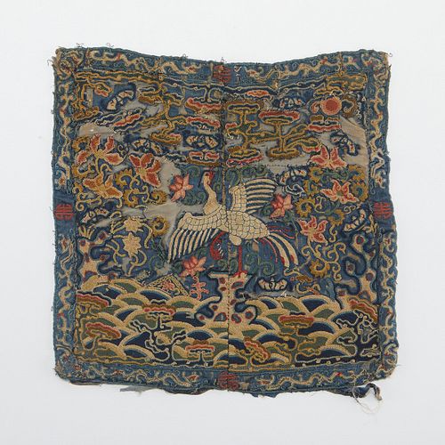 CHINESE 18TH C. DAZI RANK BADGE