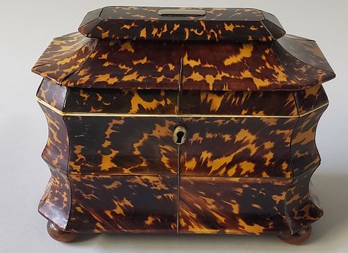 ENGLISH REGENCY TORTOISESHELL DOUBLE 37ea13