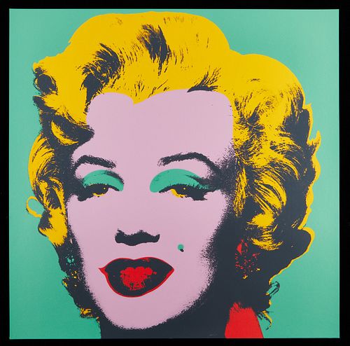 AFTER ANDY WARHOL MARILYN SCREENPRINTAfter