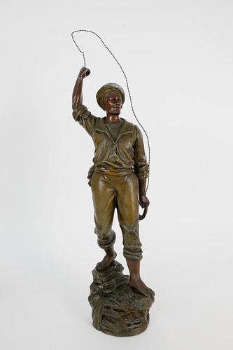 FRENCH SAILOR FIGURE STANDING ON 37eac8