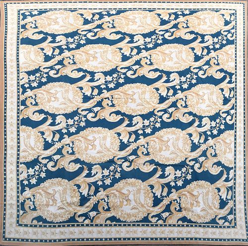 HAND WOVEN WOOL AUBUSSON CARPETHand